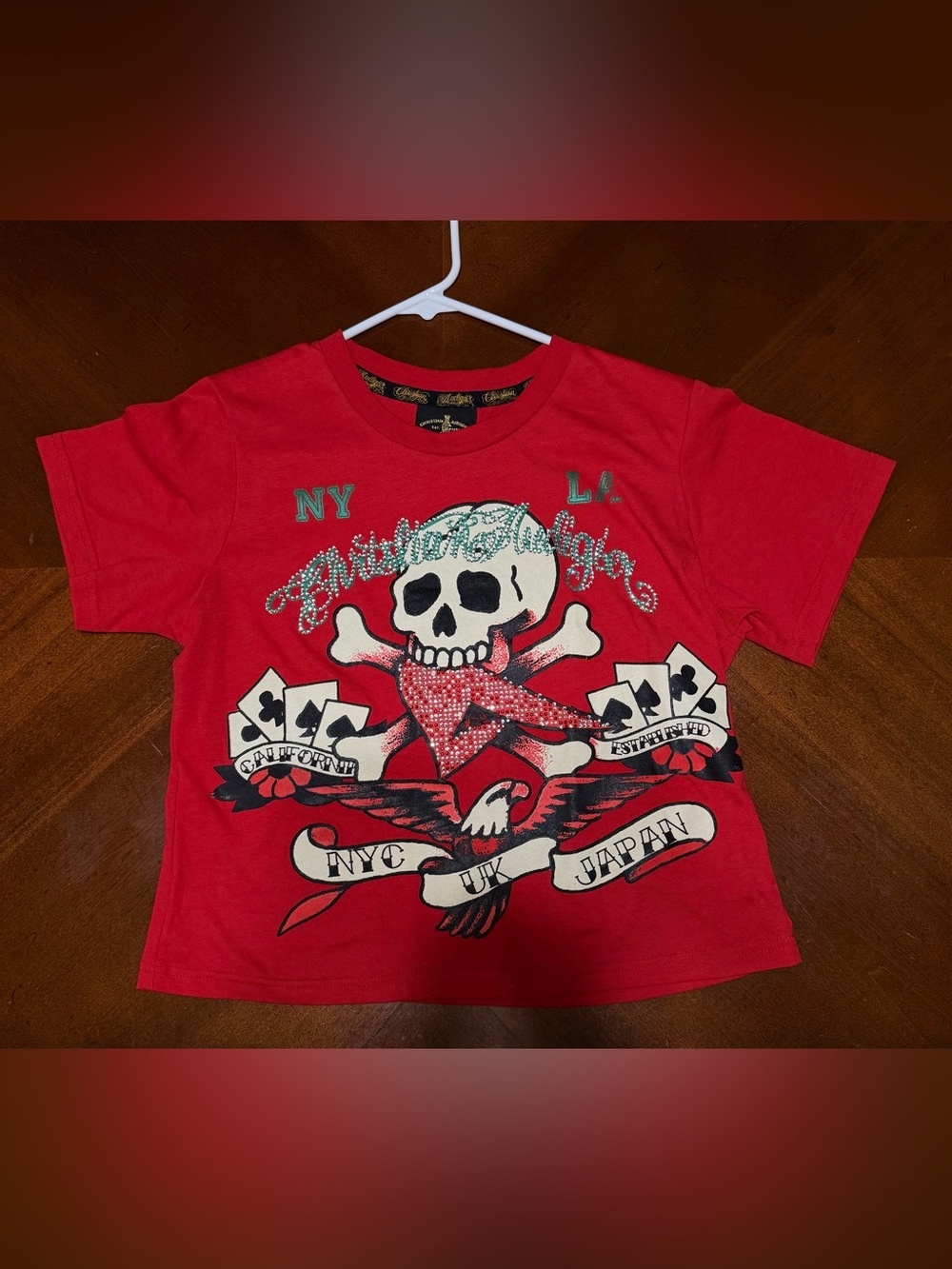 Ed hardy petite shirt